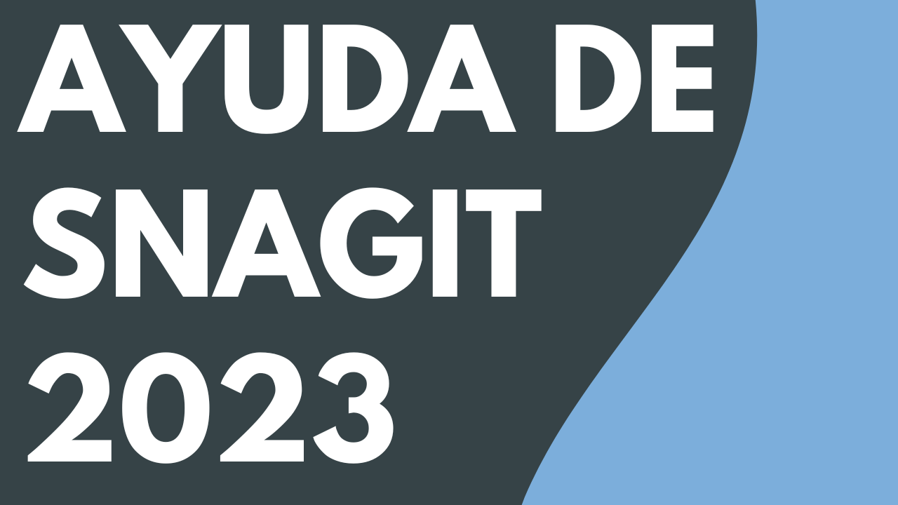 PDF de Ayuda de Snagit 2023